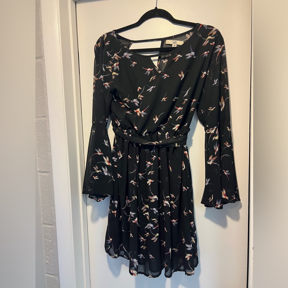 Ya Los Angeles Bird Patterned Dress